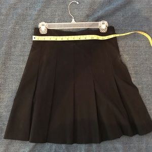 Black Pleated skirt